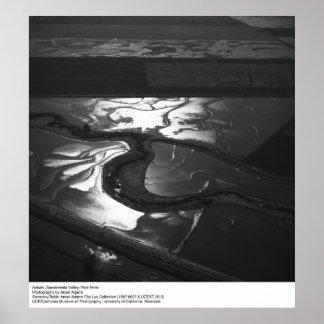 Póster Vista do Vale do Sacramento por Ansel Adams