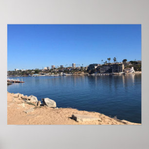 Poster Vista do Wedge, Newport Beach, Califórnia