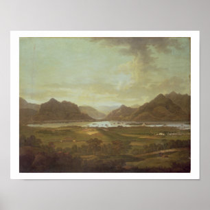 Póster Vista dos lagos e das montanhas de Killarney, Irel