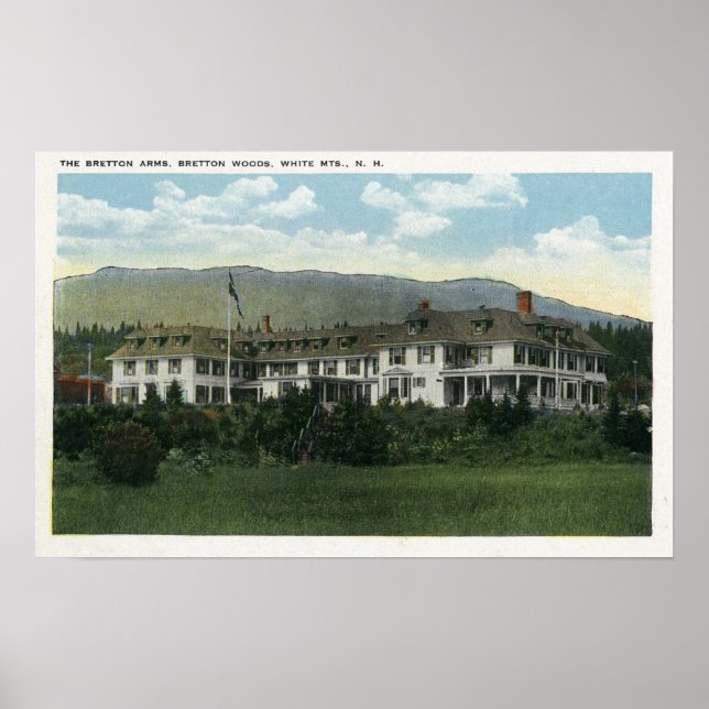 Poster Vista exterior das armas de Bretton nº 2 (Frente)