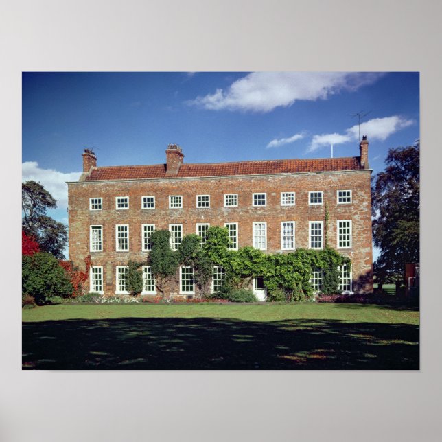 Poster Vista exterior do salão inferior médio (Frente)