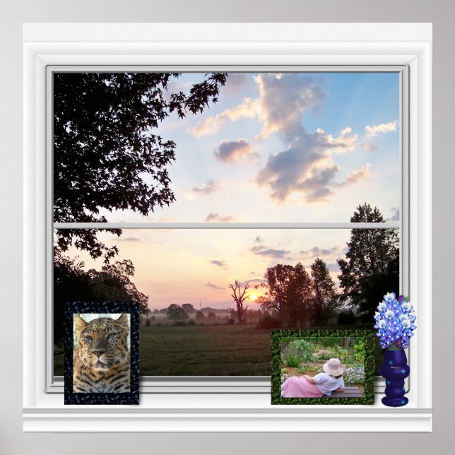 Póster Vista externa - Misty Morning (Frente)