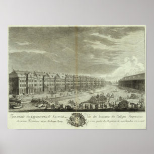 Póster Vista gravada de St Petersburg 2