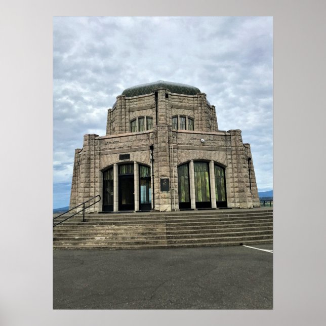 Poster Vista House, Columbia River Gorge, Oregon (Frente)