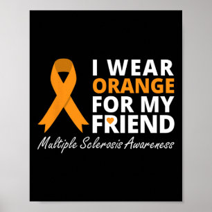 Poster Vista Laranja Para Minha Amiga, Srta.