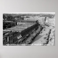 Vista Nordeste da Rua Principal do Baker Bldg