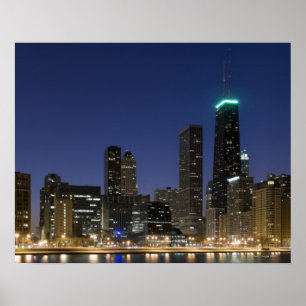 Póster Vista panorâmica das proximidades do lago de