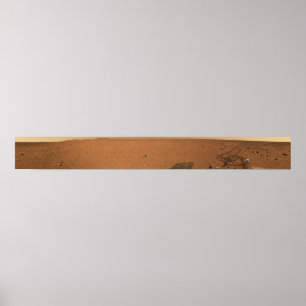 Póster Vista panorâmica de Marte 10