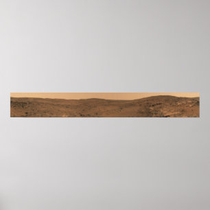 Póster Vista panorâmica de Marte 8