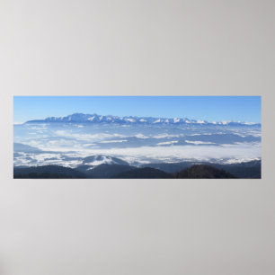 Poster Vista sobre Tatras de Gorce