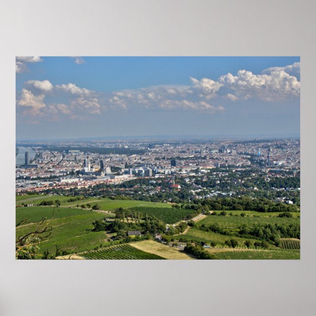 Póster Vista Sobre Viena De Kahlenberg (Frente)