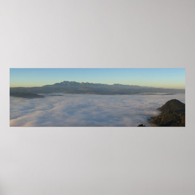 Poster Vista Tatras de Pieniny (Frente)