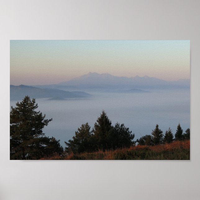 Poster Vista Tatras de Pieniny (Frente)