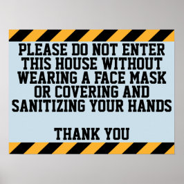 Poster Vista Uma Máscara