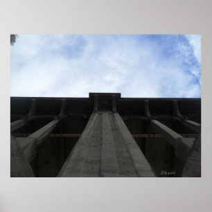 Poster Vista Vertical da Ponte Colorado Street