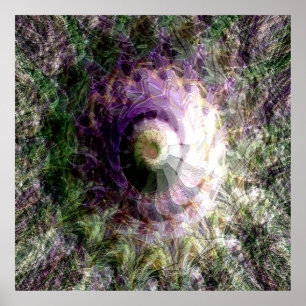 Poster Vista vulcânica......