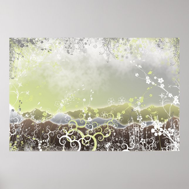 Poster Vista Zen (Frente)