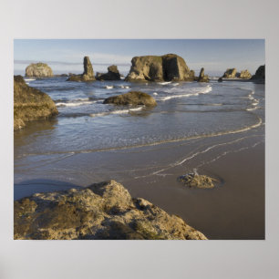 Póster Vistas costeiras, Bandon, Oregon