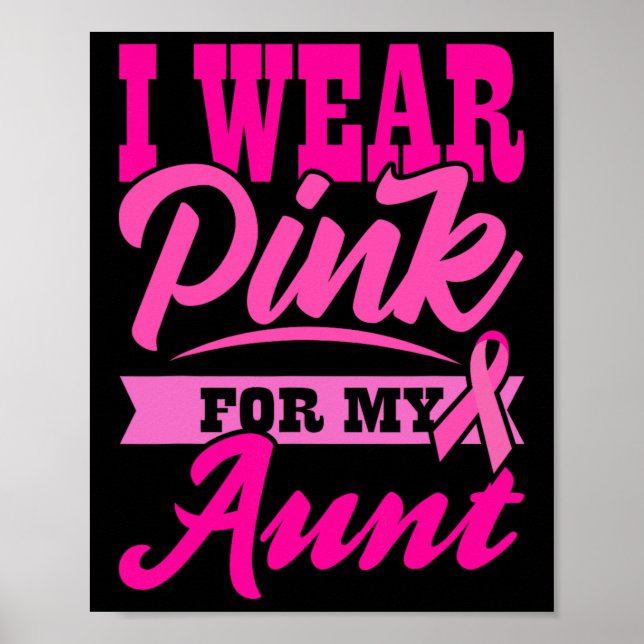 Poster Visto PINK PARA A MINHA TIA, O Dia Mundial do Canc (Frente)
