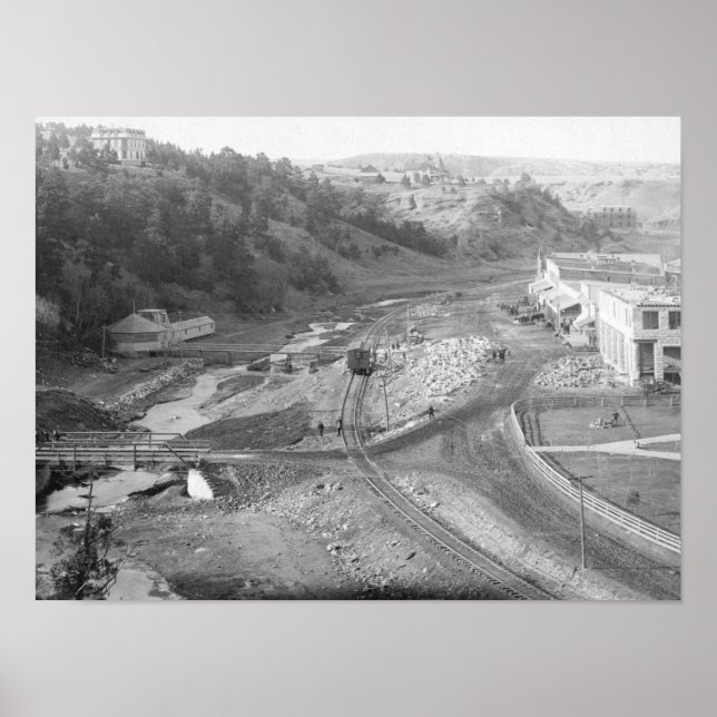 Póster Visualização de Primaveras quentes, SD Fotografia (Frente)