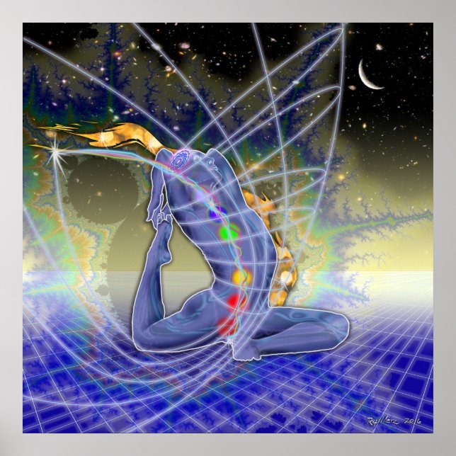 Póster Visualização Raja Kapotasana (Frente)