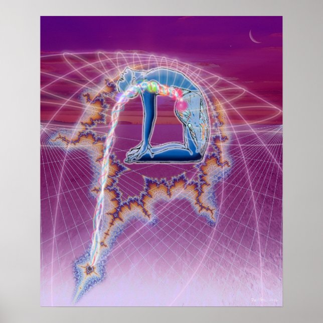 Póster Visualização Ustrasana (Frente)