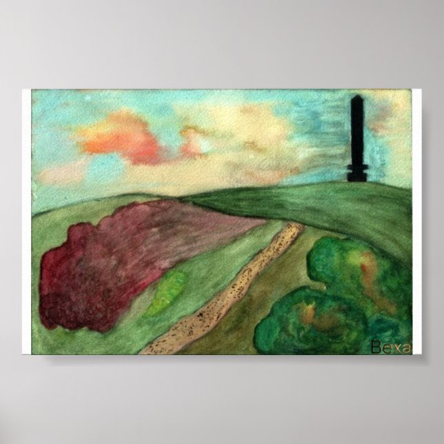 Póster visualização Werneth Low cenotaph (Frente)