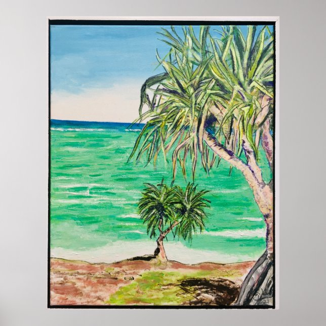 Poster Visualizações da Ilha (Frente)