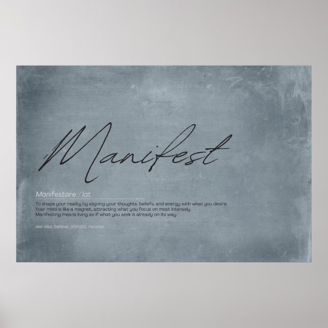 Poster Visualizar, Criar, Manifesto: Arte Inspiradora (Frente)