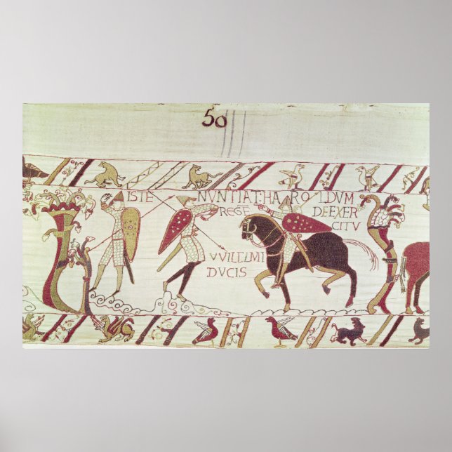 Póster Vital informa o Rei Harold (Frente)