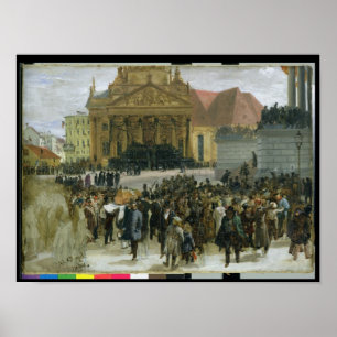 Poster Vítimas da revolução de março