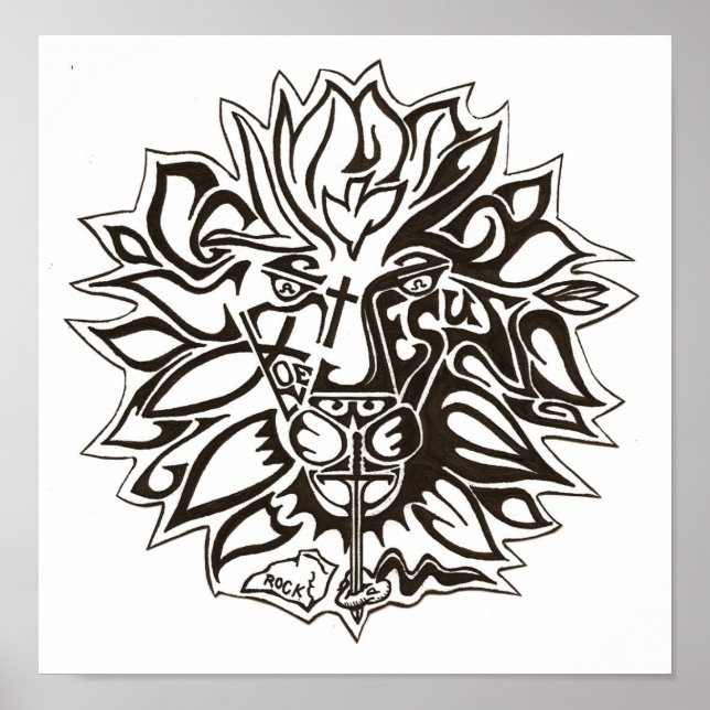 Poster Vitória do Leão (Frente)