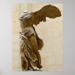 Poster Vitória voada de Samothrace