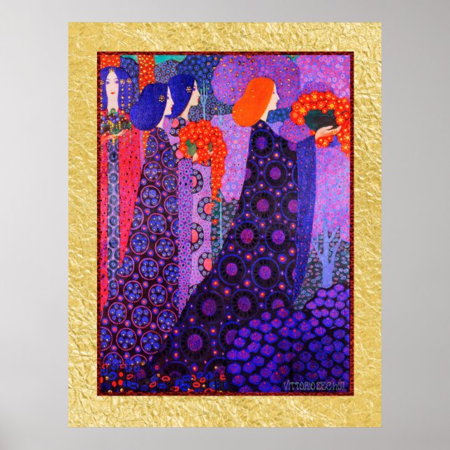 Poster Vittorio Zechin - O Casamento (Frente)