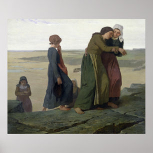 Poster Viúva ou família do pescador