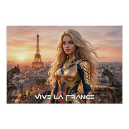 PÓSTER VIVA A FRANÇA - PARIS