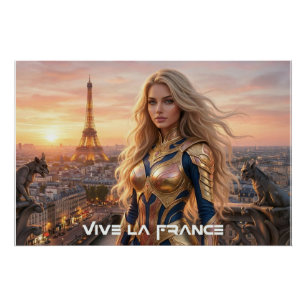 PÓSTER VIVA A FRANÇA - PARIS