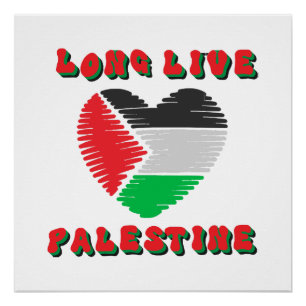 Póster Viva a Palestina