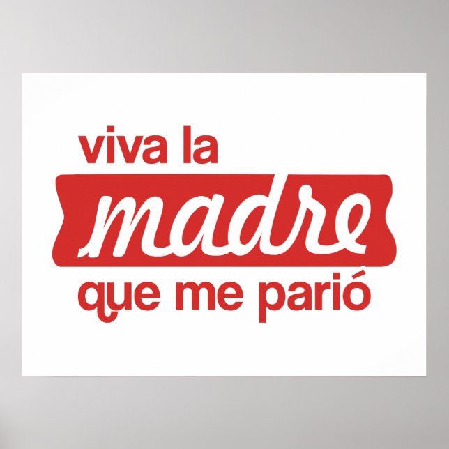 Poster Viva la madre que me parió (Frente)