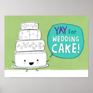 Póster VIVA o Bolo de Casamento!