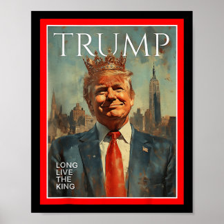 Poster Viva O Rei Trump