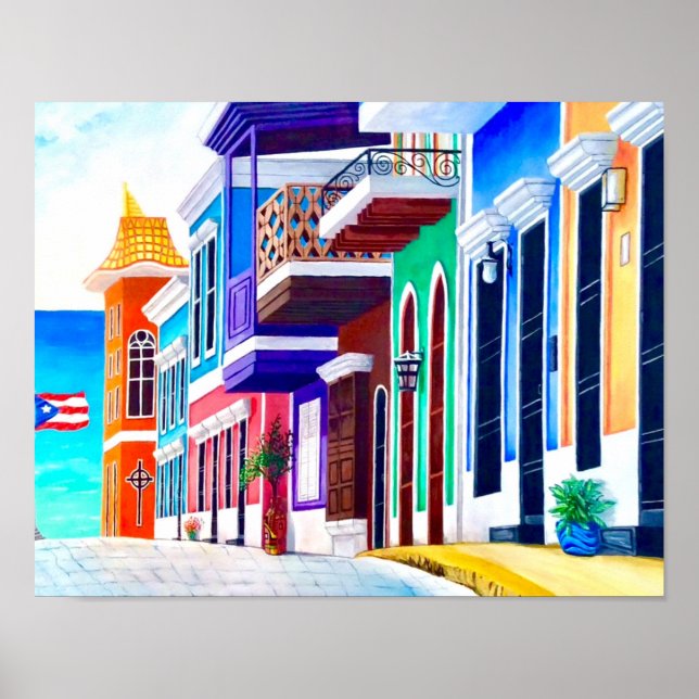 Poster ¡Viva Puerto Rico! (Frente)