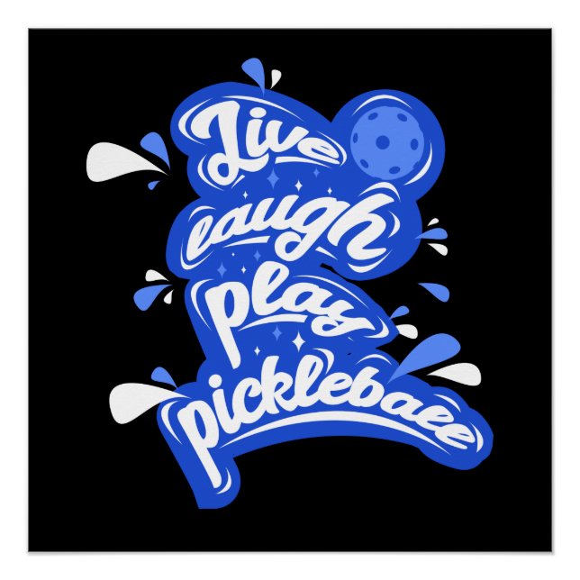 Póster Viva Ria Jogue Pickleball (Frente)