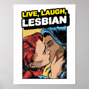 Poster Viva Ria Lésbica