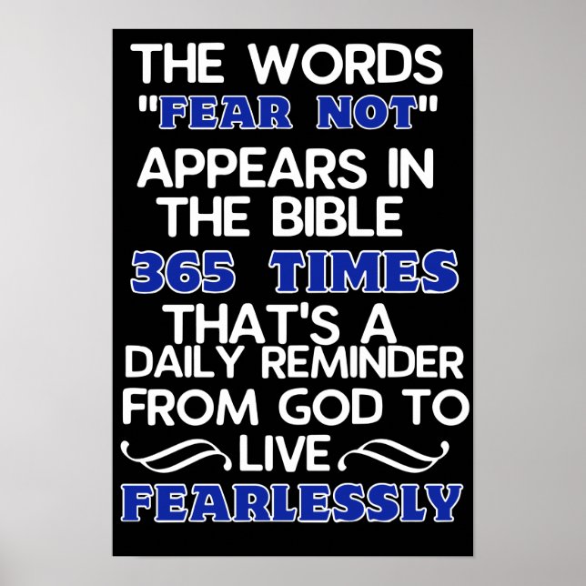 Poster Viva sem medo (Frente)