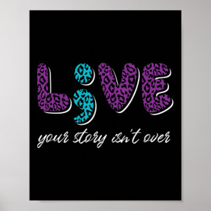 Poster Viva sua história que não acabou - Prevenção ao su