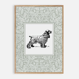 Poster Viveiros de estilo de colheita de cães