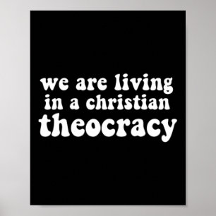 Poster Vivem Num R Reprodutivo De Teocracia Cristã