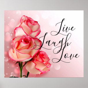 Poster Vivem os rosas do amor do riso