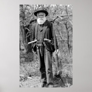 Póster Vivendo fora da terra, 1904